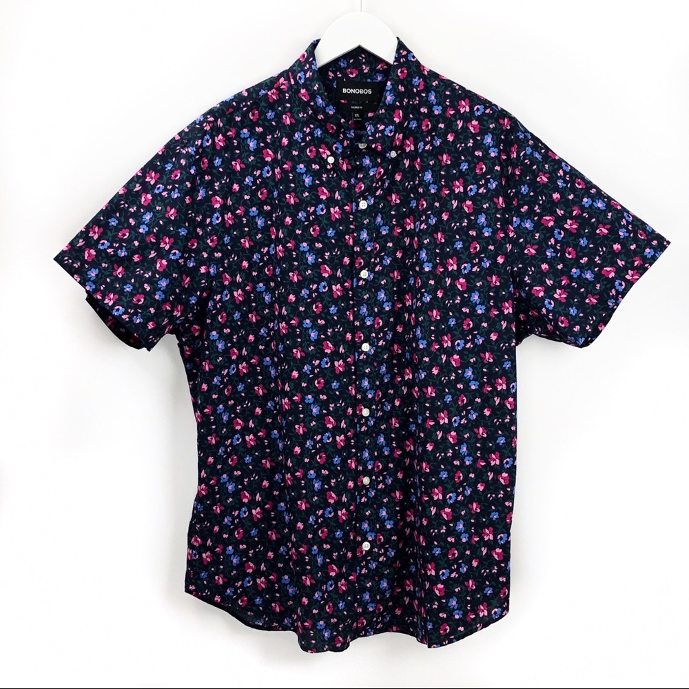 Bonobos Mens Tailored Fit Casual Shirt